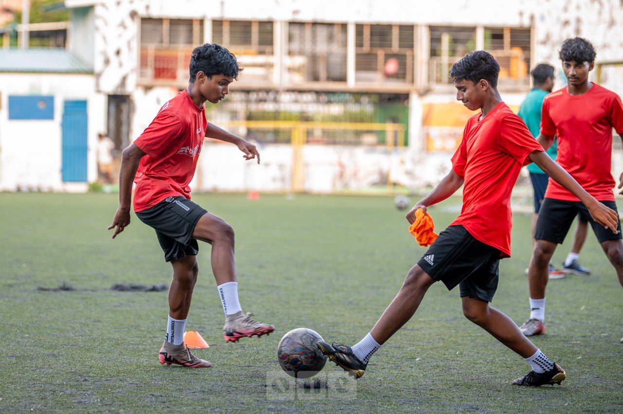 ވަން ފޮޓޯ: 17 އަހަރުން ދަށުގެ ގައުމީ ޓީމުގެ އޯޕަން ޓްރިއަލްސް