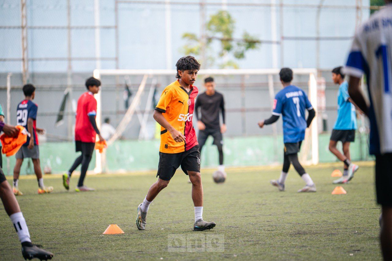 ވަން ފޮޓޯ: 17 އަހަރުން ދަށުގެ ގައުމީ ޓީމުގެ އޯޕަން ޓްރިއަލްސް