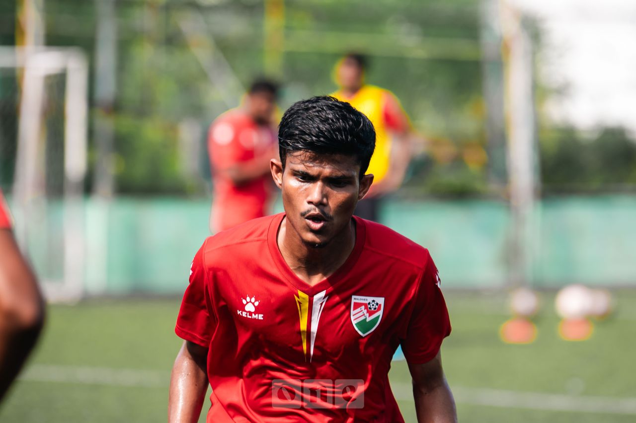 ވަން ފޮޓޯ: ގައުމީ ފުޓްސަލް ޓީމުން ކޮލިފަޔާސްއަށް ތައްޔާރުވުން