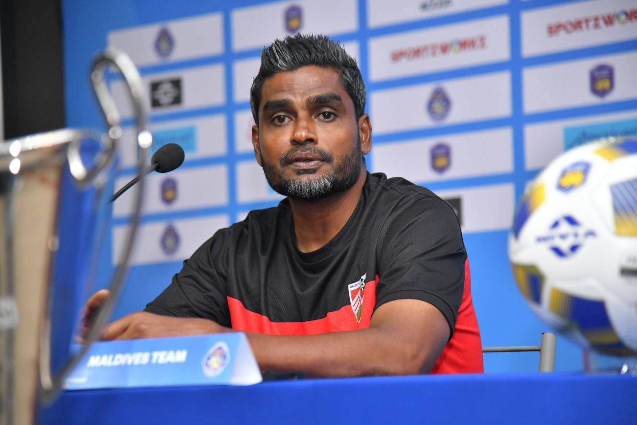 SAFF Women's championship gai raajjeyge coach akah Soba 