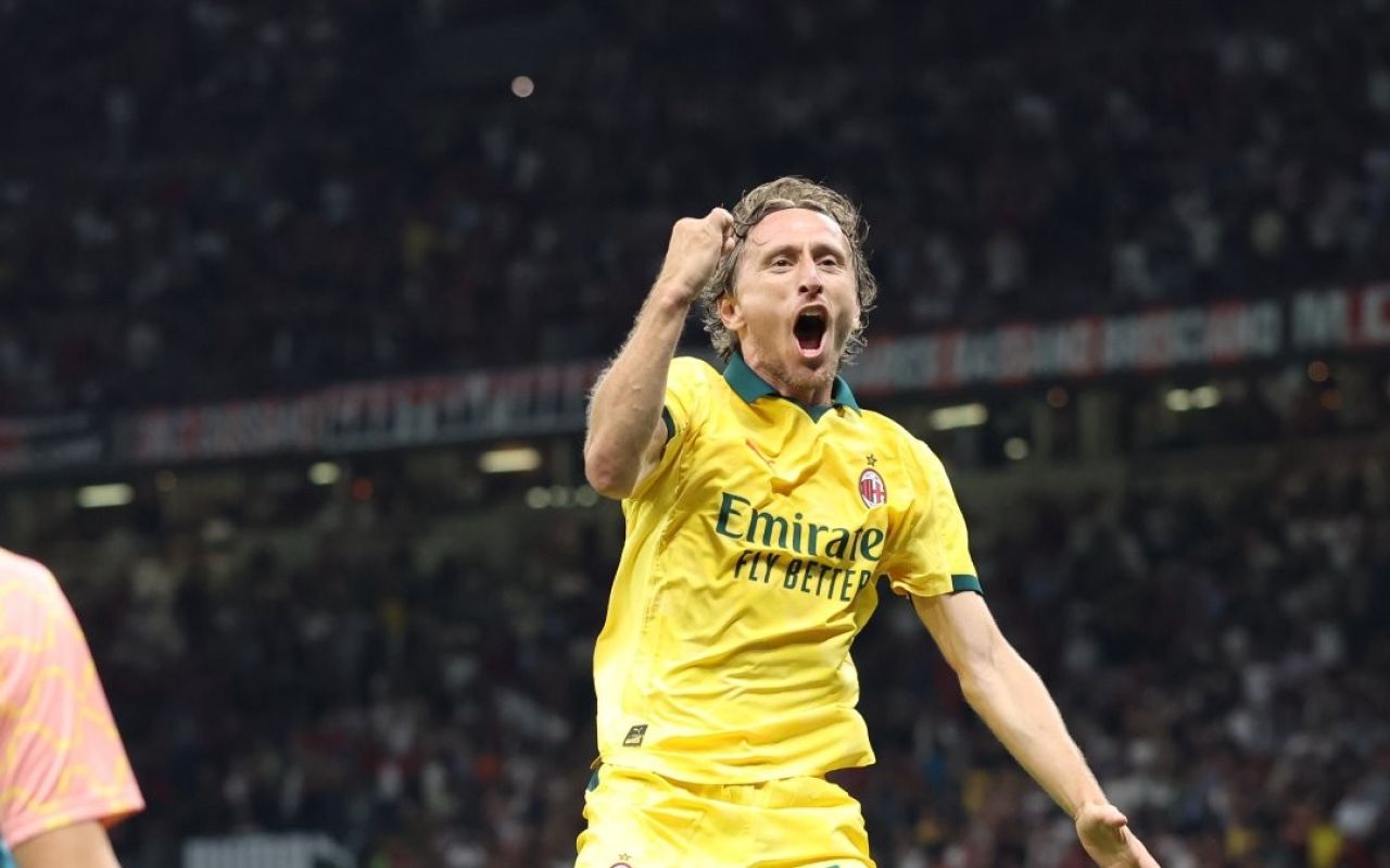 Modric ge goal in AC Milan molhukohdheefi 