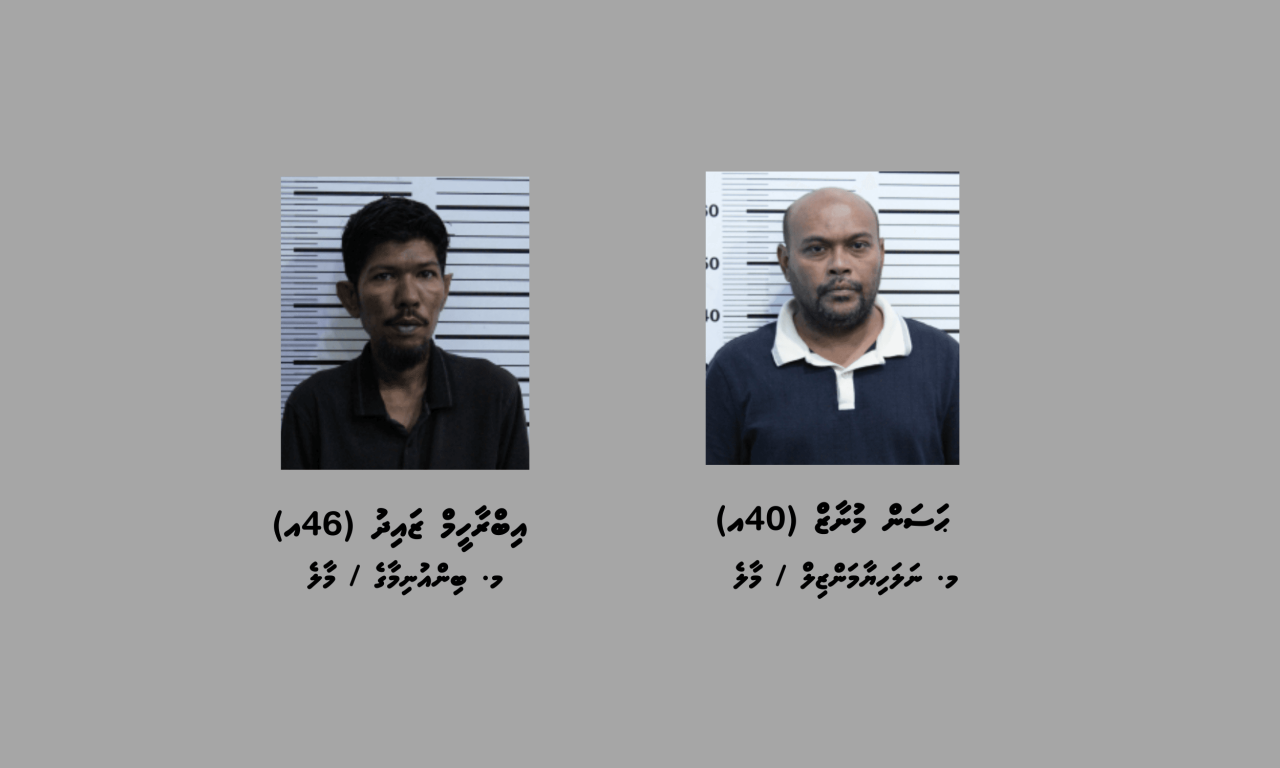 Drug massalaehggai Kaashidhoo in 3 thaneh bandhukoh  2 meehaku hayyarukoffi