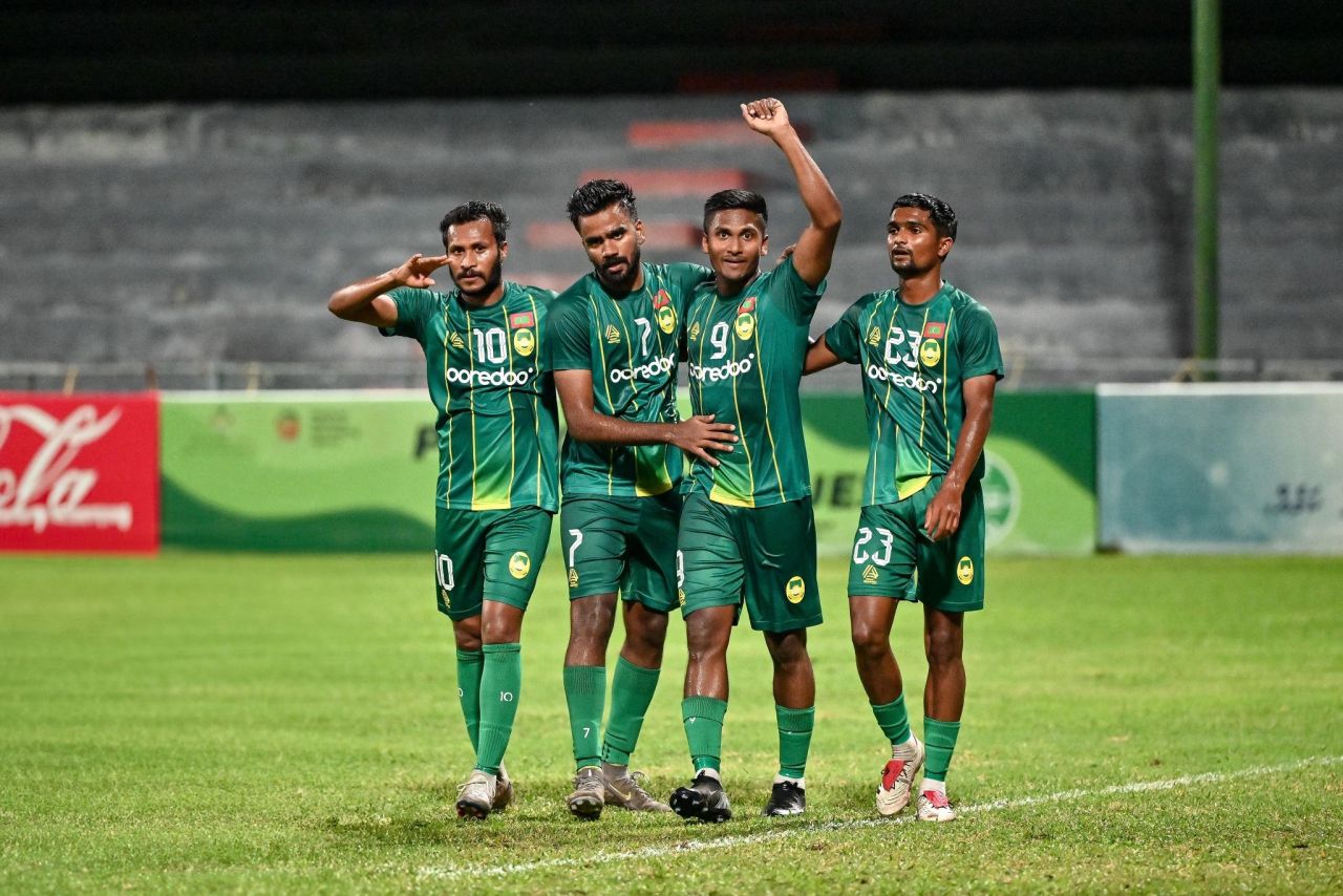 Dhaadhu ge 4 goal aaeku Maziya in league feshee fenvaru dhakkaalaigen 