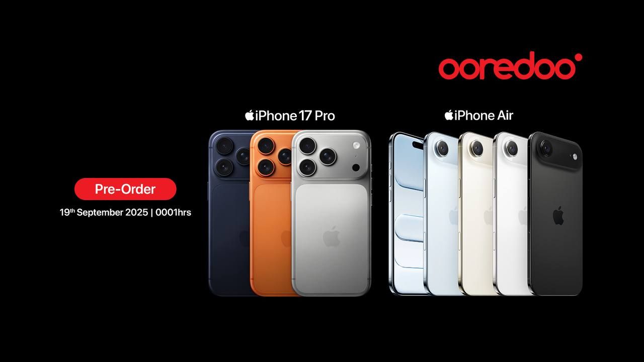 Ooredoo inn iPhone 17 pre-order ah hulhuvaalaifi 