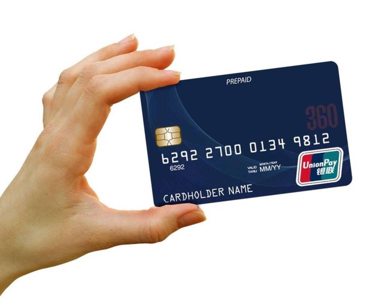 Raajje ah Union Pay ge debit card aa credit card tha'aarafukuranee 