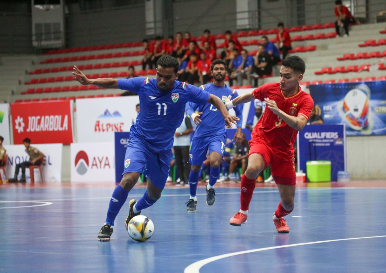 SAFF ge futsal mubaaraiyy January mahu Thailand gai 
