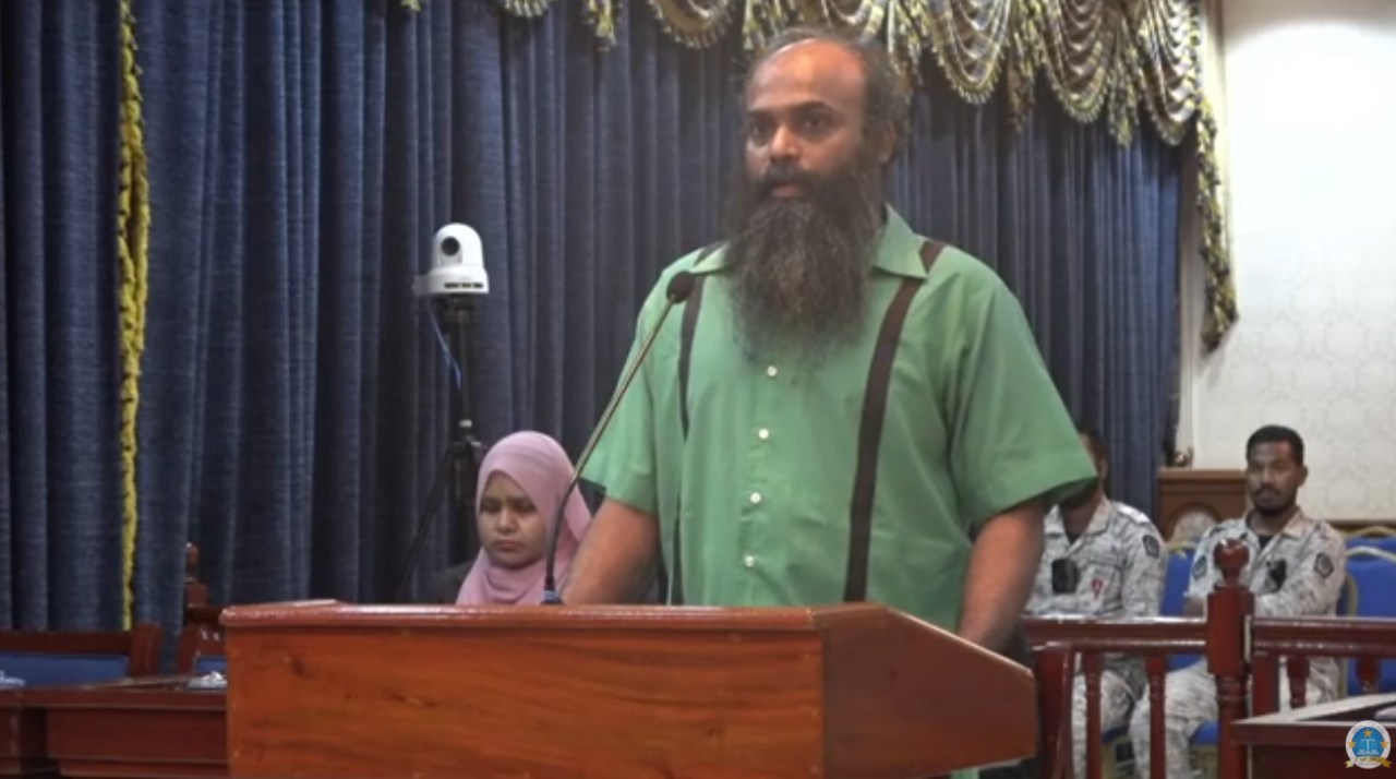 Shuhaadhu maru: Maran hulum kuri Fareedhu bunee rangalhah adu neevey kamah