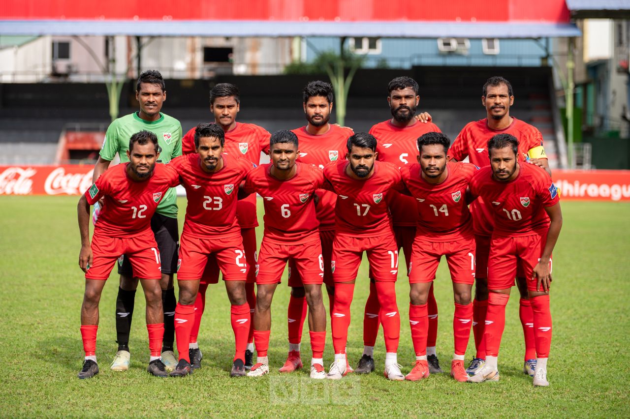 ވަން ފޮޓޯ: ރާއްޖޭގެ ގައުމީ ޓީމުން އެތައް ދުވަހަކަށްފަހު ގަލޮޅު ދަނޑަށް 