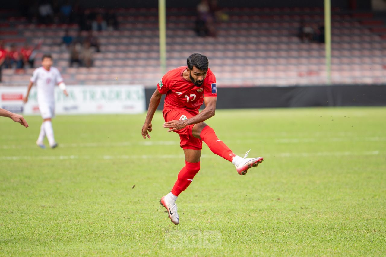 ވަން ފޮޓޯ: ރާއްޖޭގެ ގައުމީ ޓީމުން އެތައް ދުވަހަކަށްފަހު ގަލޮޅު ދަނޑަށް 
