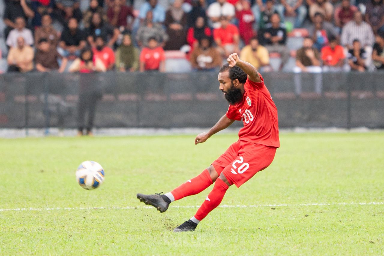 ވަން ފޮޓޯ: ރާއްޖޭގެ ގައުމީ ޓީމުން އެތައް ދުވަހަކަށްފަހު ގަލޮޅު ދަނޑަށް 