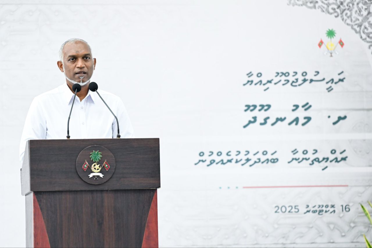 Mi aharaai mi anna aharu gina mashroou thakeh nimeyne: Raees 