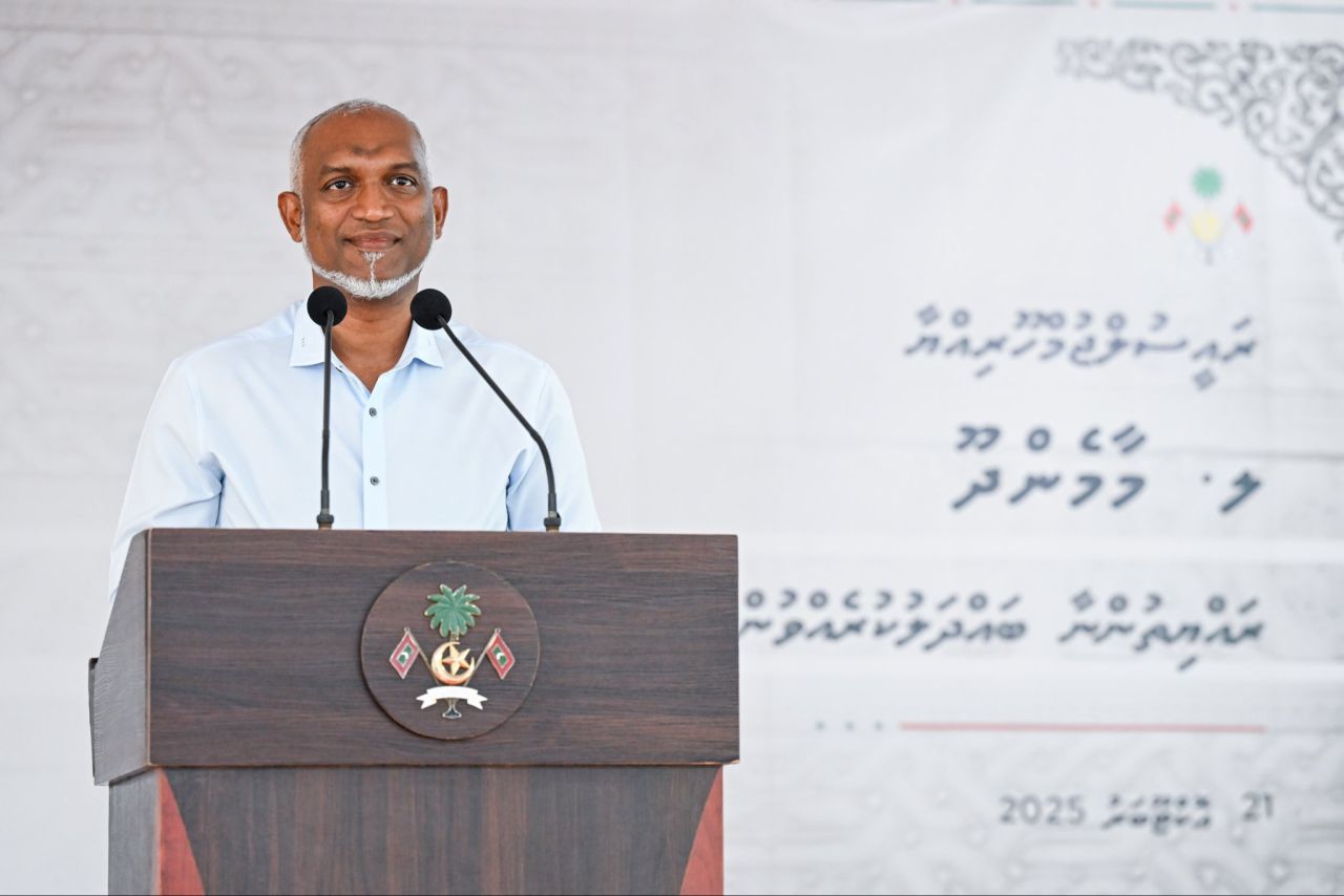 Maamendhoo ah hurihaa dhaairaa akun tharaggee genesdheynan: Raees