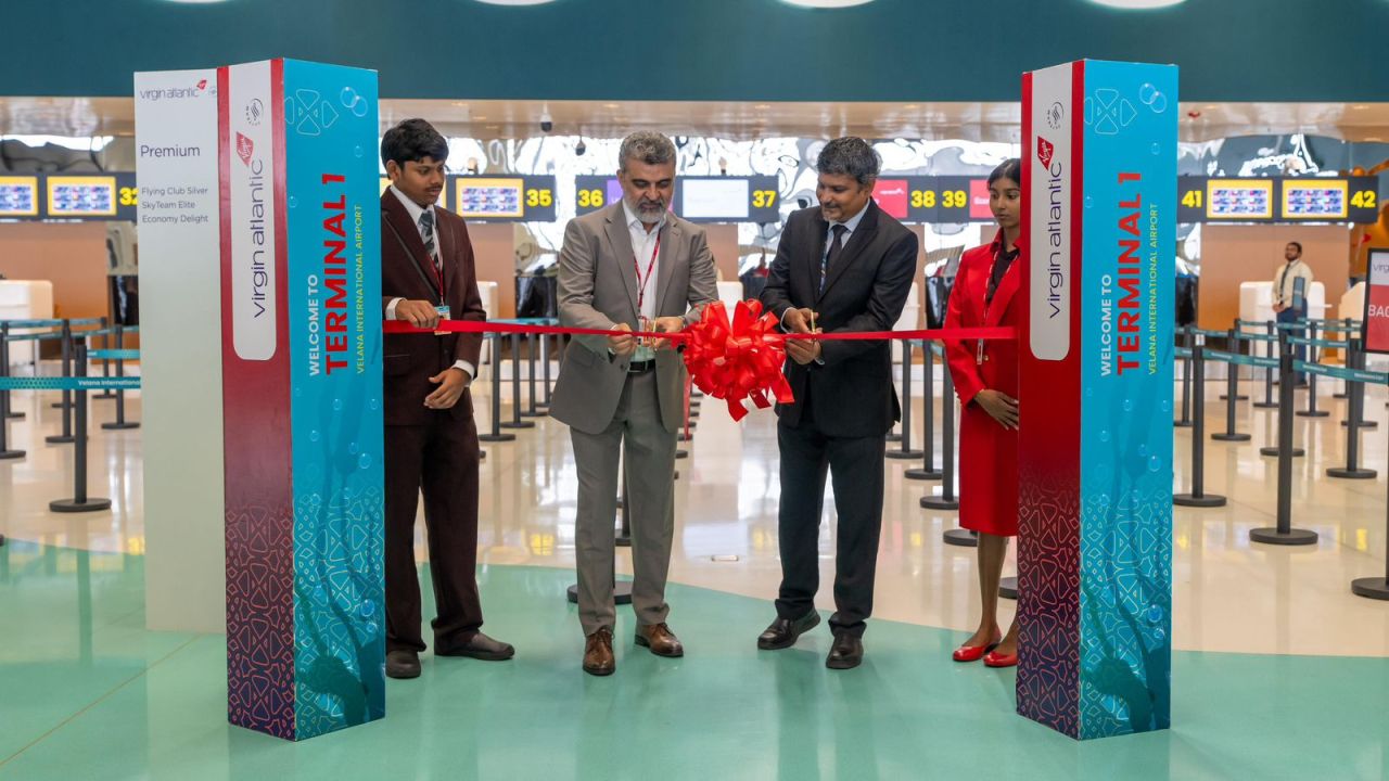 Aa terminal in Virgin Atlantic ah hidhumaiy dheyn fashaifi