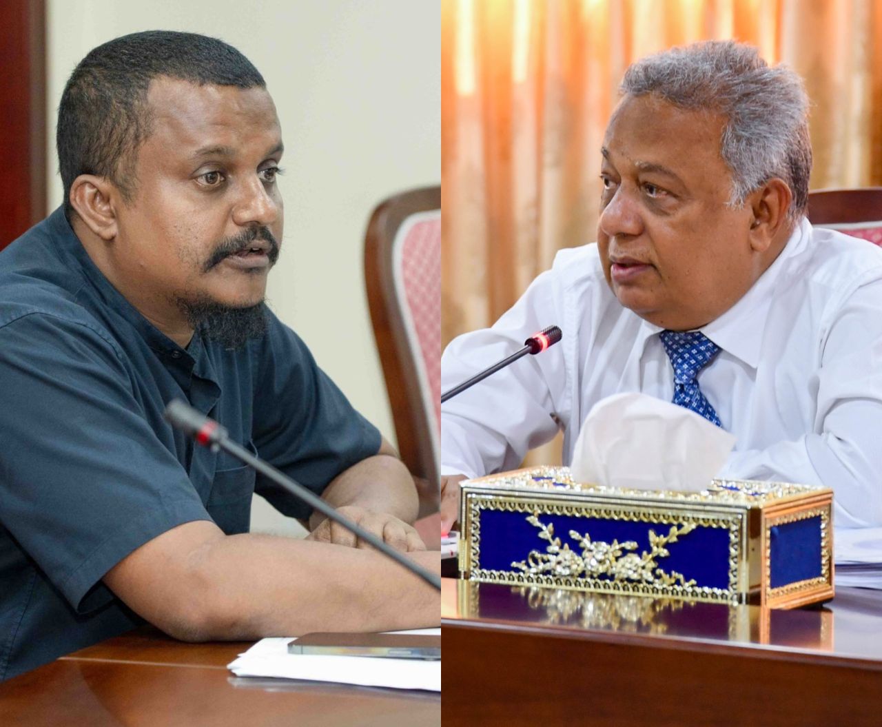 Budget committee ge mugarrirakah Saleem, naib akah Fazaad 