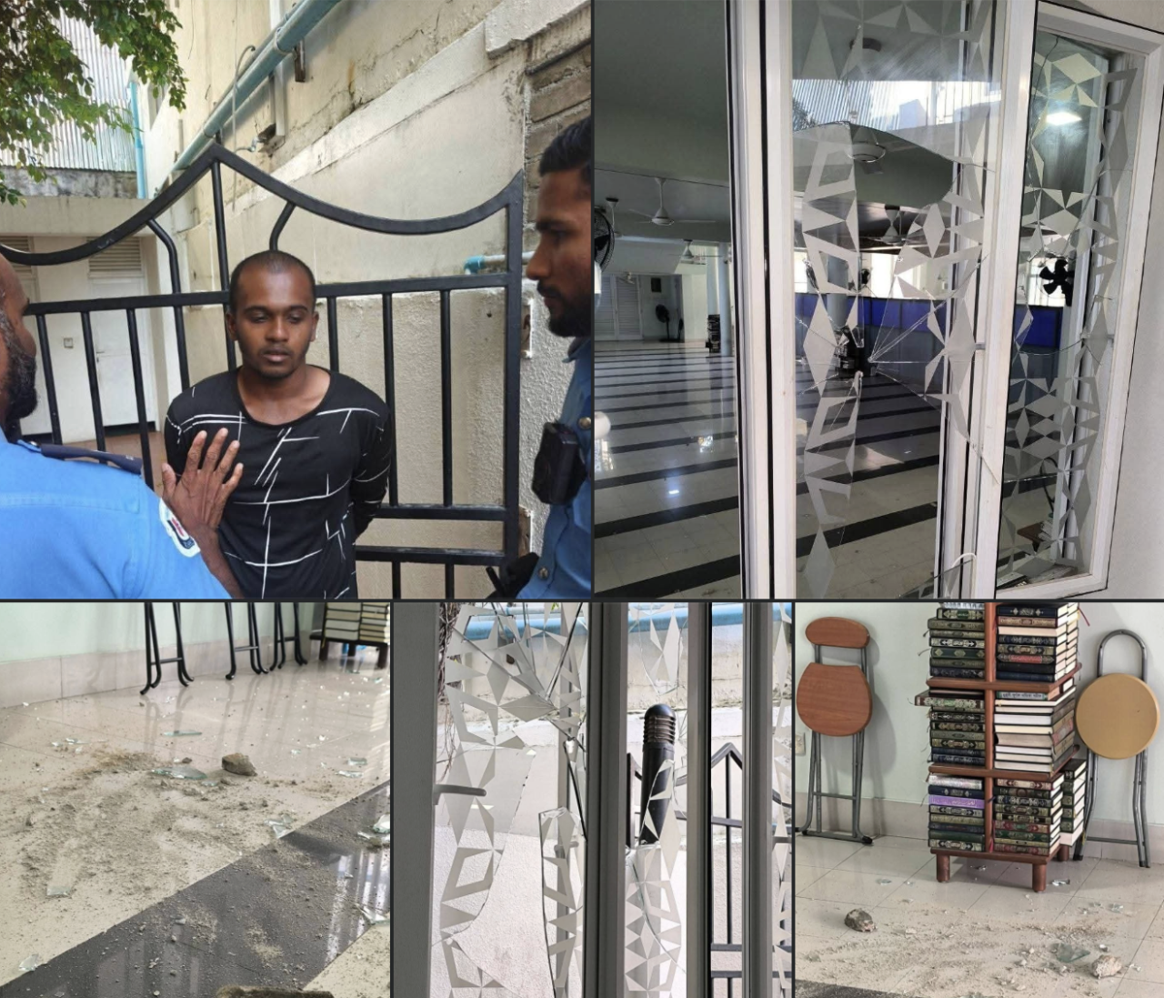 Male' aai Addu Hithadhooge miskithakah gellun dheefi, ekaku hayyarah 