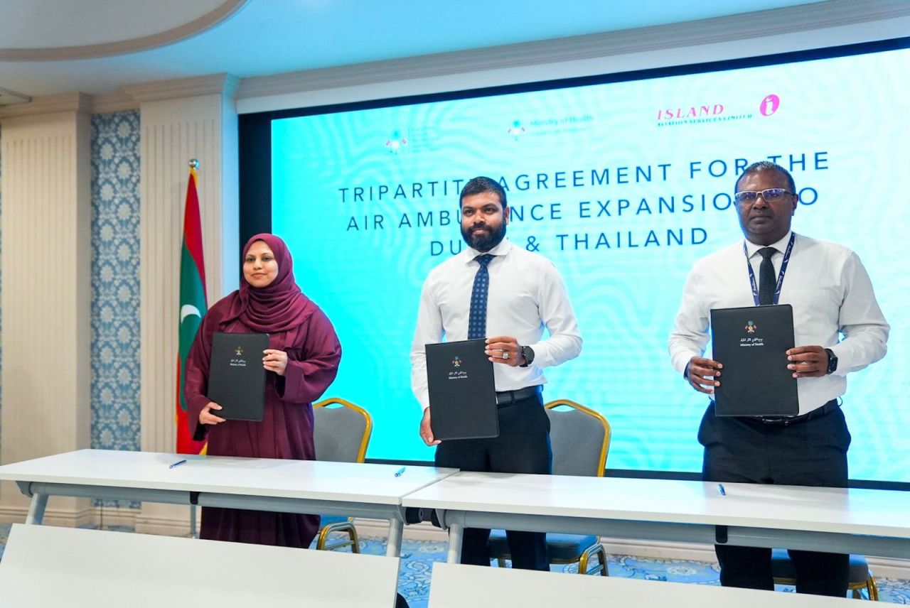 Thailand aai Dubai Air Ambulance ge hidhumaiy fulhaa koffi