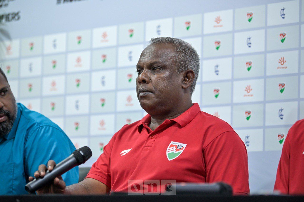 ވަން ފޮޓޯ: އޭއެފްސީ އޭޝިއަން ކަޕް ކޮލިފިކޭޝަން މެޗުގެ ޕްރެސް 