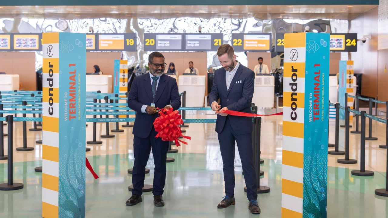 VIA ge terminal 1 in Germany ge Condo ah hidhumaiy dheyn fashaifi