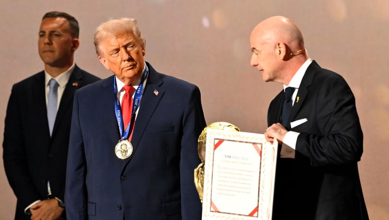 FIFA ge furathama peace prize Trump ah 