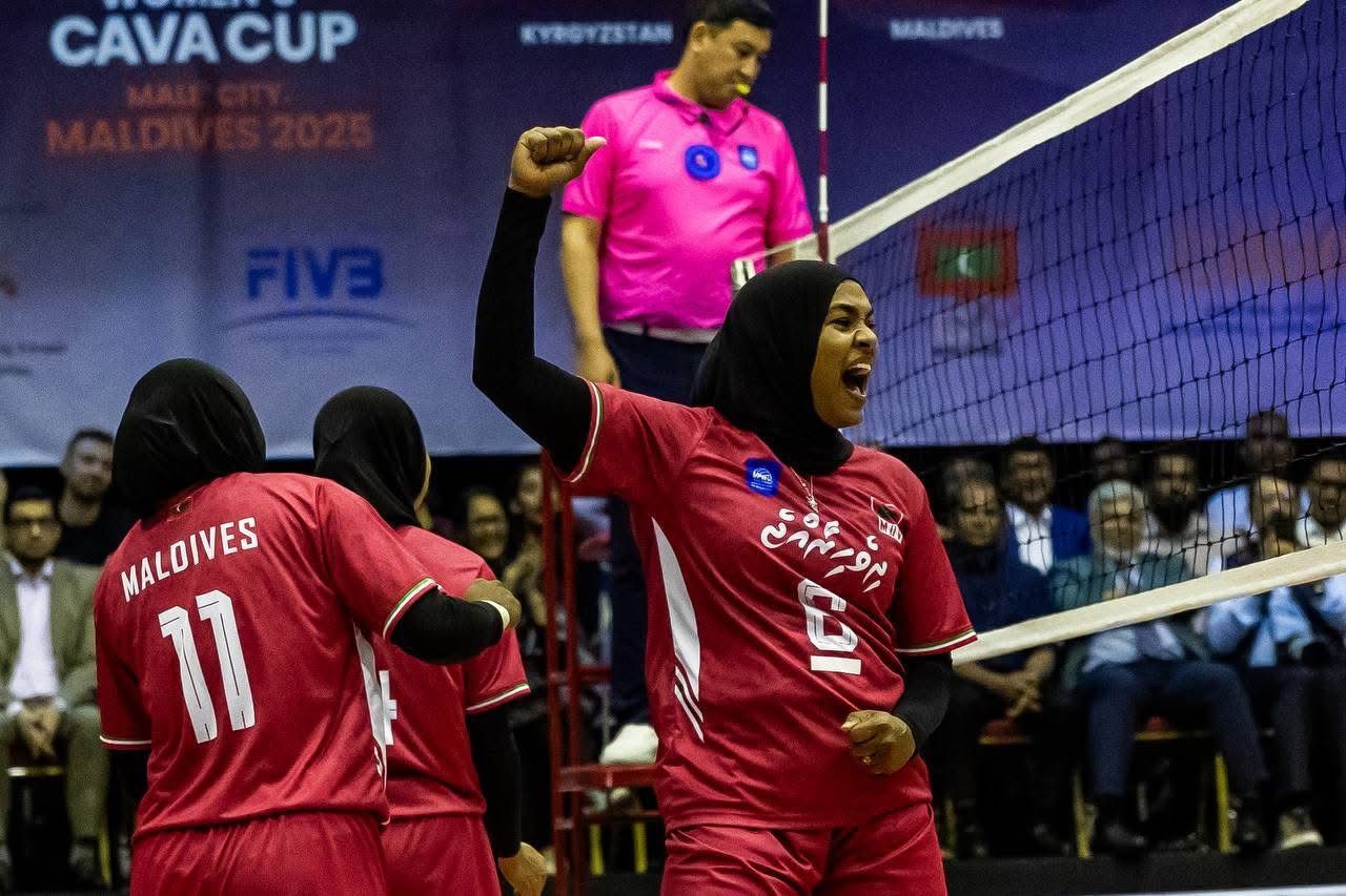 Women's CAVA cup: Raajjeyn feshee seedhaa 3 set in Bangladesh balikoggen 