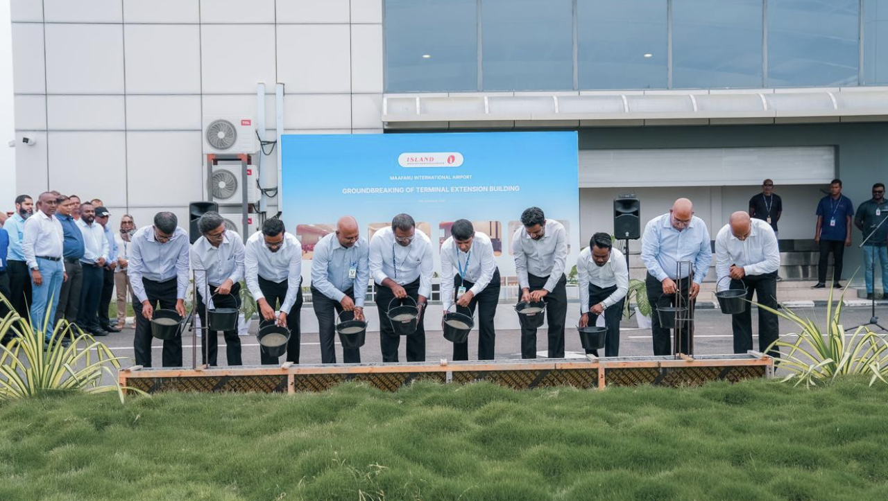 Maafaru airportge Passenger Terminal bodukurumuge bingaa alhaifi 