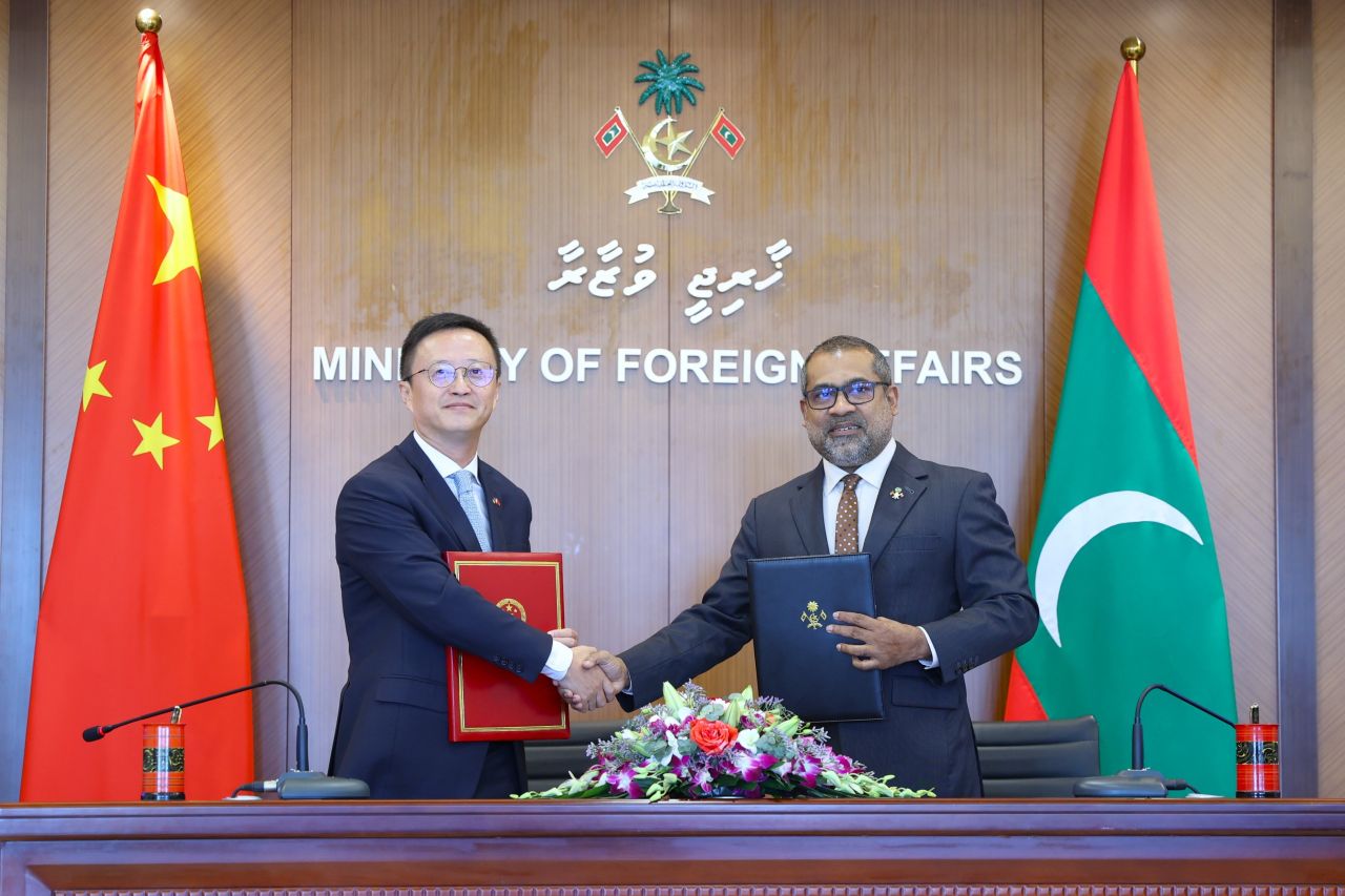 Maldives and China Sign USD 85 mn Development Cooperation Agreement