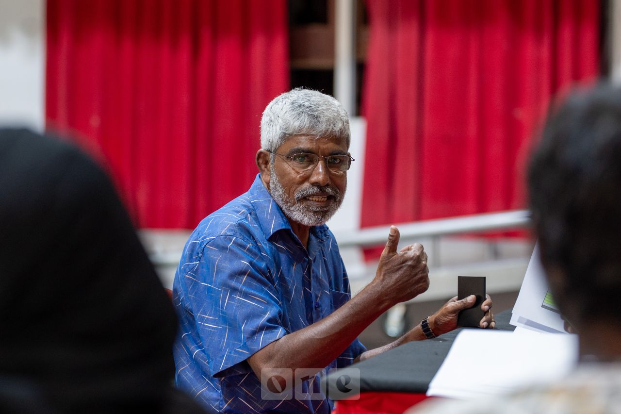 ވަން ފޮޓޯ: ކައުންސިލު އިންތިހާބަށް ބޭއްވި ޕީއެންސީގެ ޕްރައިމަރީ