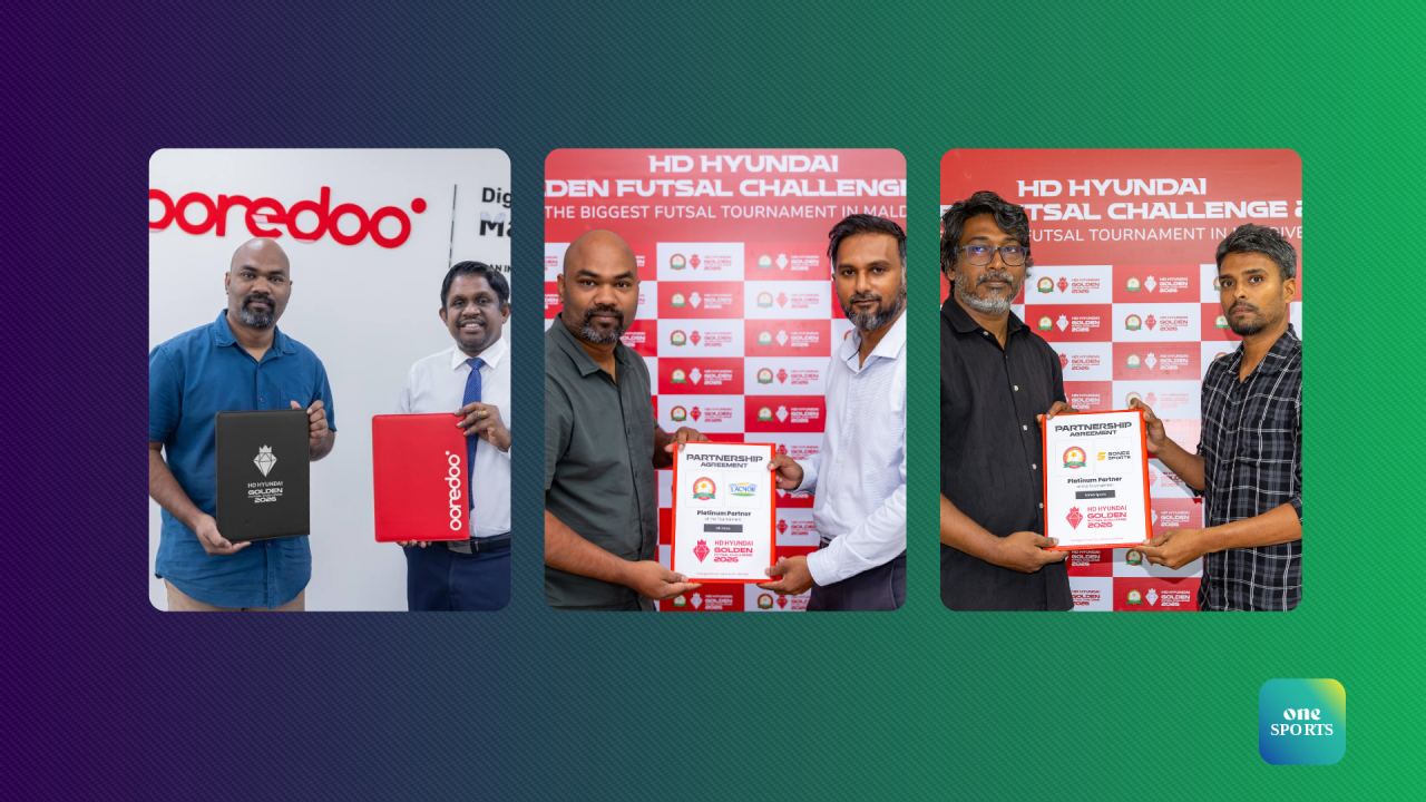 Golden Futsal Challenge ge platinum partner innah Ooredoo, Sonee Sports adhi Lacnor 