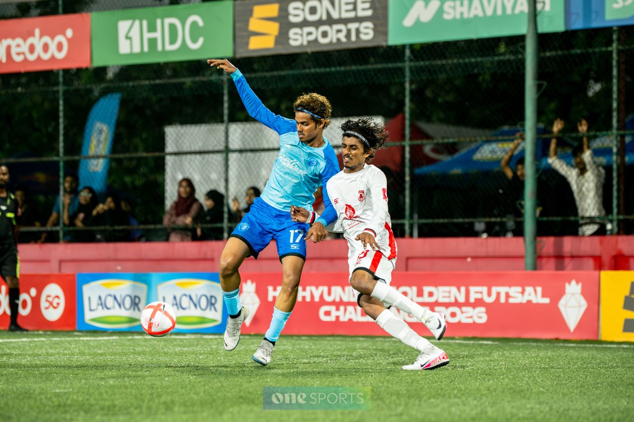 ވަން ފޮޓޯ: ގޯލްޑަން ފުޓްސަލް ޗެލެންޖްގެ ހދ އާއި އައްޑޫގެ އަތޮޅު ބުރު
