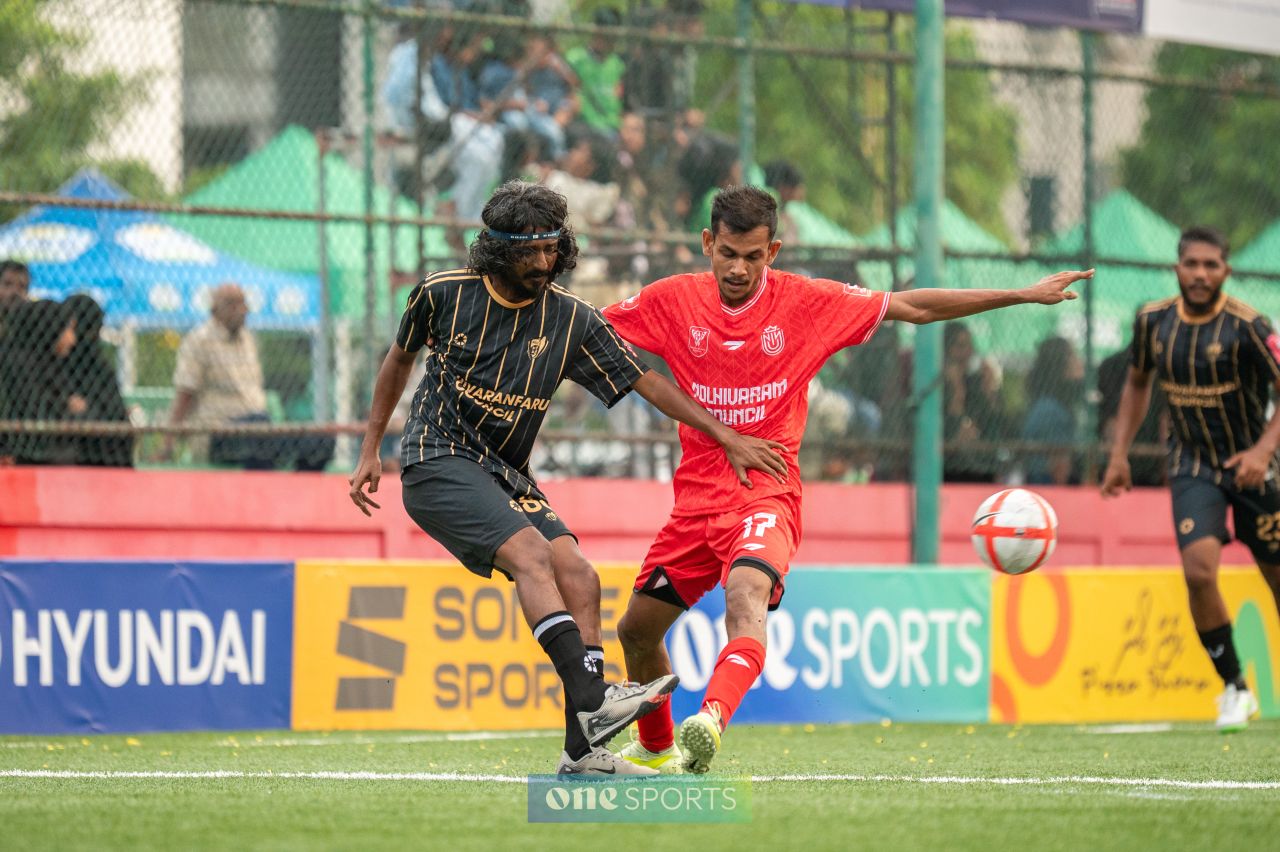 ވަން ފޮޓޯ: ގޯލްޑަން ފުޓްސަލް ޗެލެންޖްގެ ހދ އާއި އައްޑޫގެ އަތޮޅު ބުރު