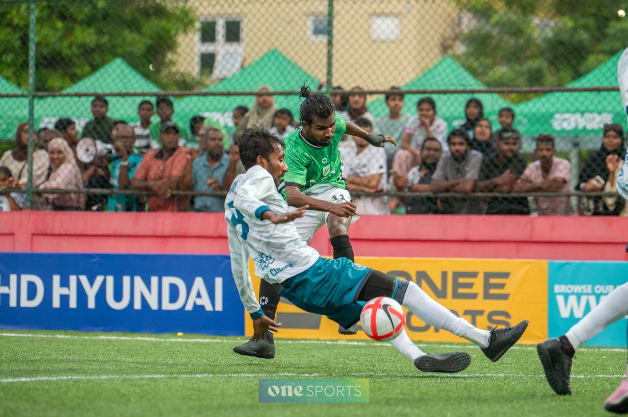 ވަން ފޮޓޯ: ގޯލްޑަން ފުޓްސަލް ޗެލެންޖްގެ ހދ އާއި އައްޑޫގެ އަތޮޅު ބުރު