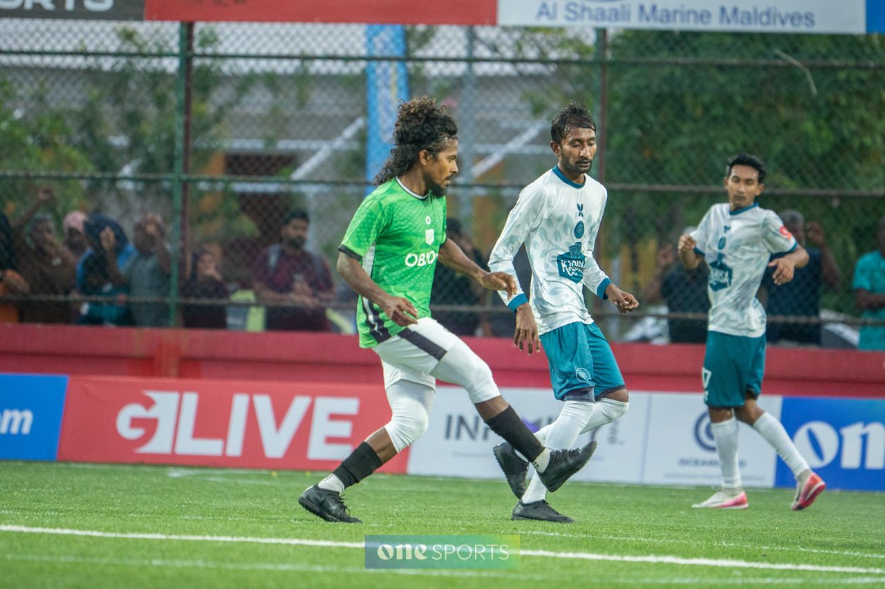 ވަން ފޮޓޯ: ގޯލްޑަން ފުޓްސަލް ޗެލެންޖްގެ ހދ އާއި އައްޑޫގެ އަތޮޅު ބުރު