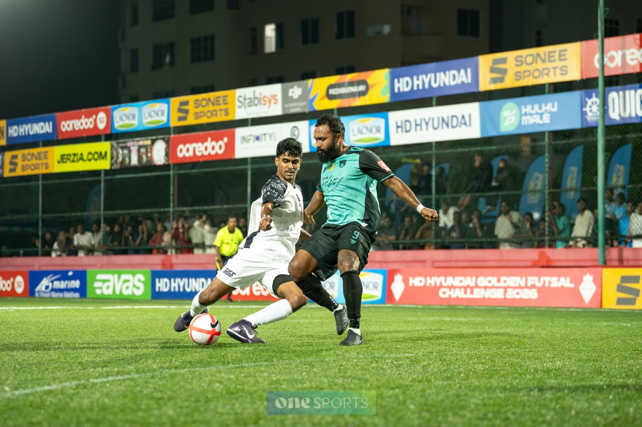 ވަން ފޮޓޯ: ގޯލްޑަން ފުޓްސަލް ޗެލެންޖްގެ އަތޮޅު ބުރު ކުރިއަށް 