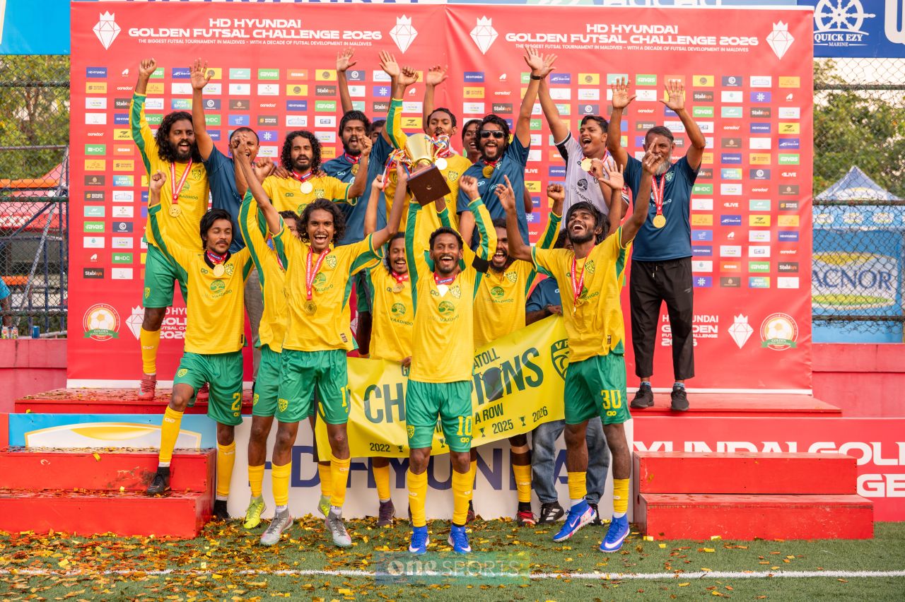Vaadhoo in jehijehigen 5 vana faharah atoll champion kan hoadhaifi 