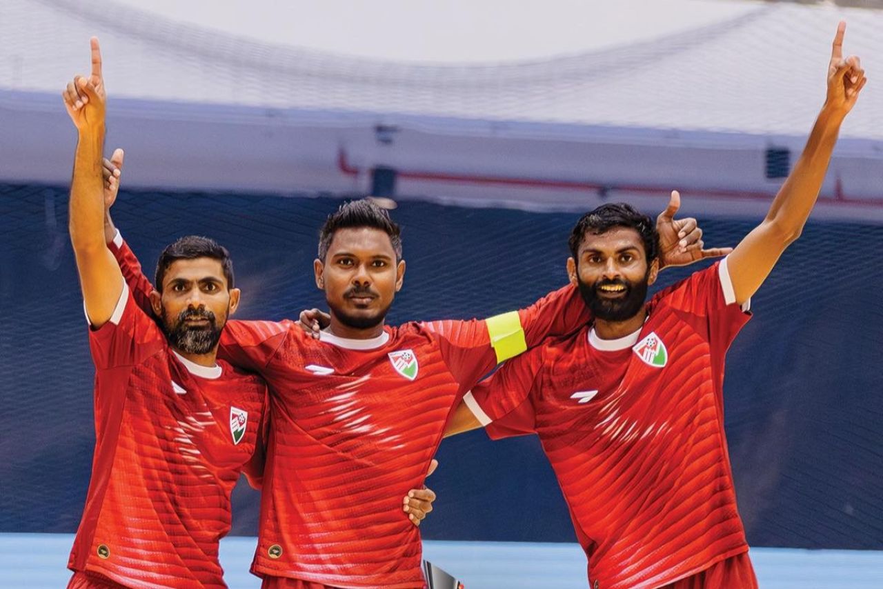 SAFF Futsal: Thafaathu bodukoh India ves balikoh, Raajje 1 vanaigai kuriyah 