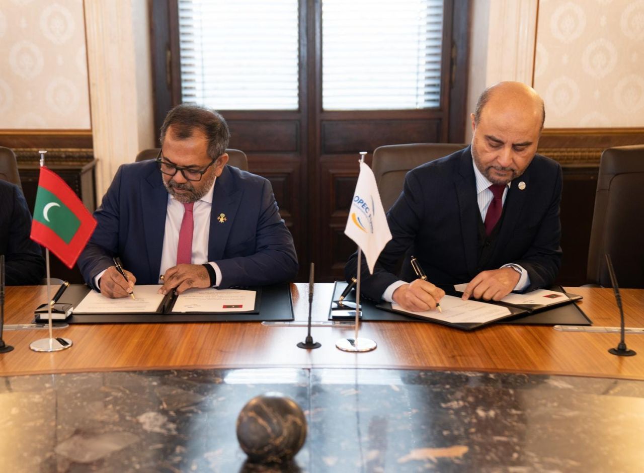Maldives, OPEC Fund Sign New Development Partnership Framework