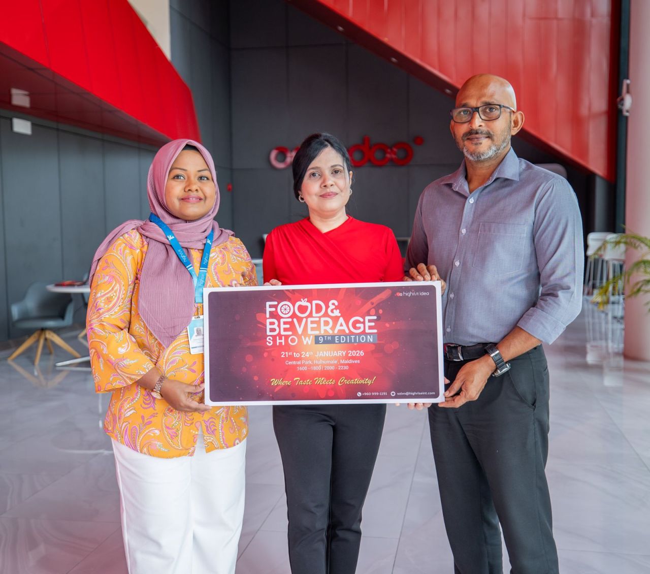 Food and beverage show 2026 ge digital partner akah Ooredoo 