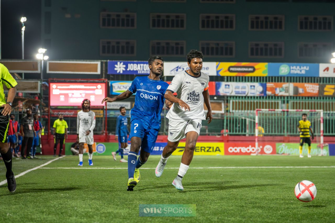 ވަން ފޮޓޯ: ގޯލްޑަން ފުޓްސަލް ޗެލެންޖްގެ ފޯރިގަދަ ކުރިމަތިލުންތައް