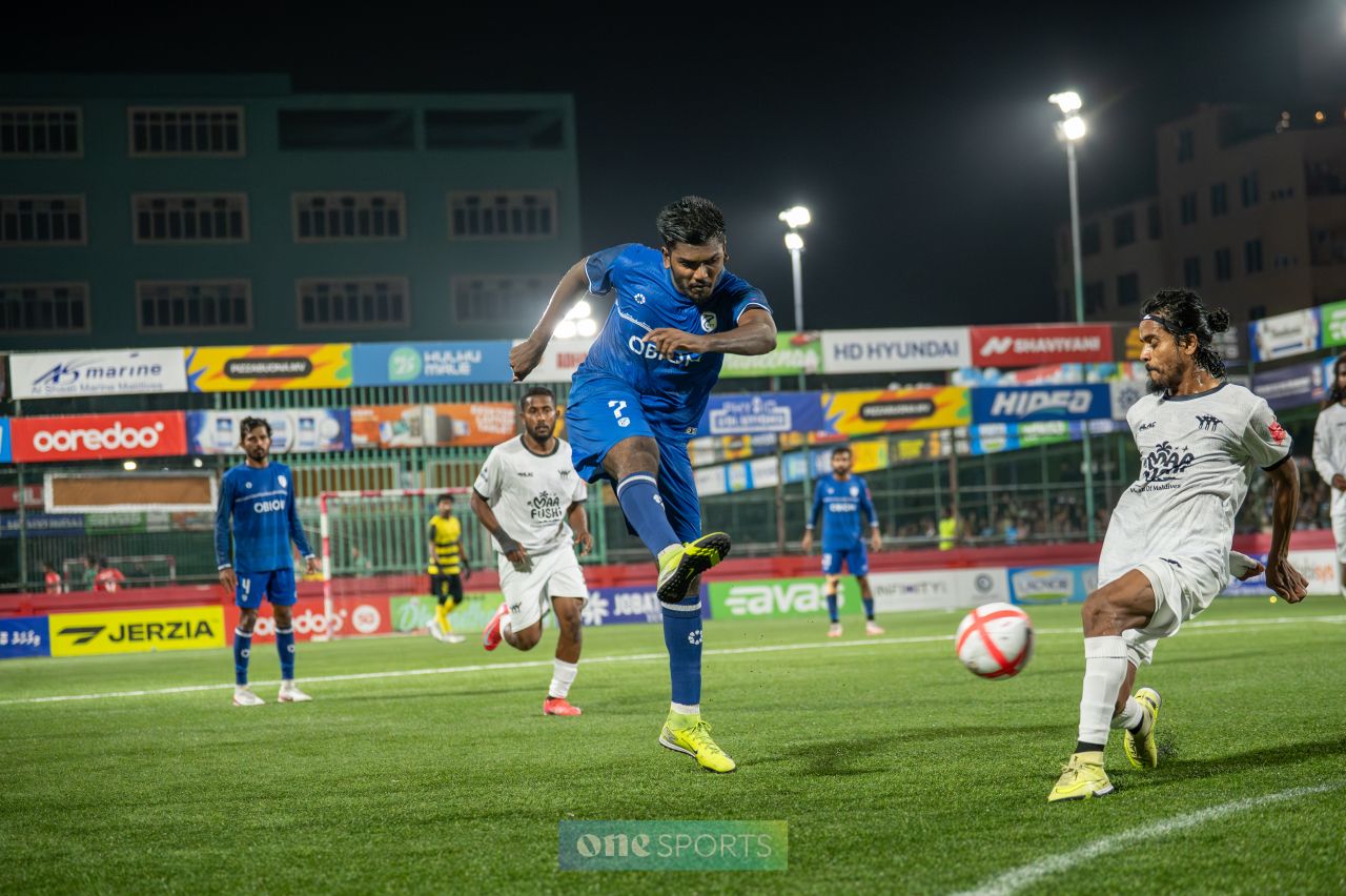 ވަން ފޮޓޯ: ގޯލްޑަން ފުޓްސަލް ޗެލެންޖްގެ ފޯރިގަދަ ކުރިމަތިލުންތައް