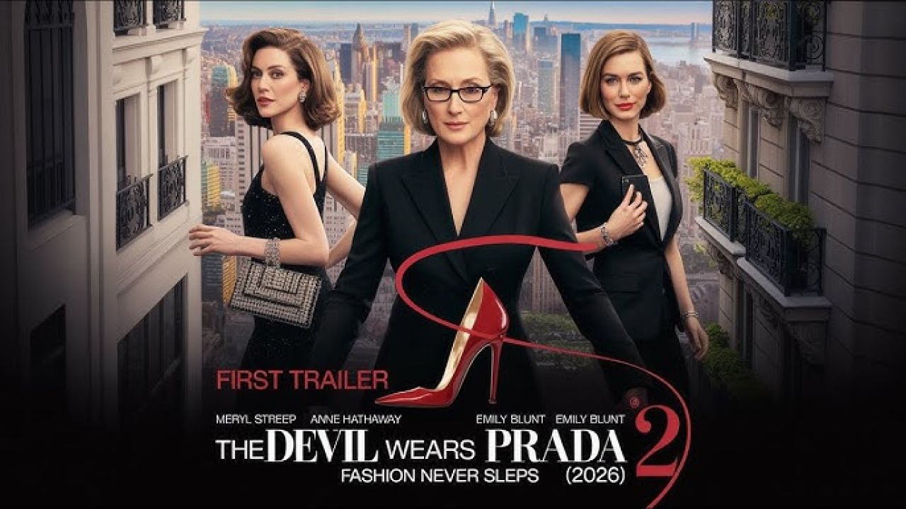 The Devil Wears Prada 2 ge trailer nerefi