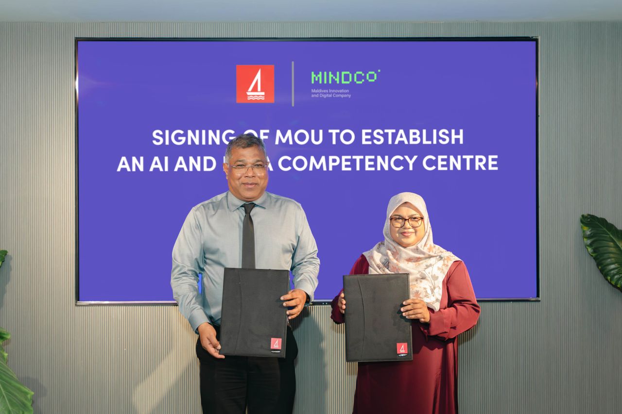 BML aai Mindco gulhigen AI adhi Data competency center eh gaaimu kuranee