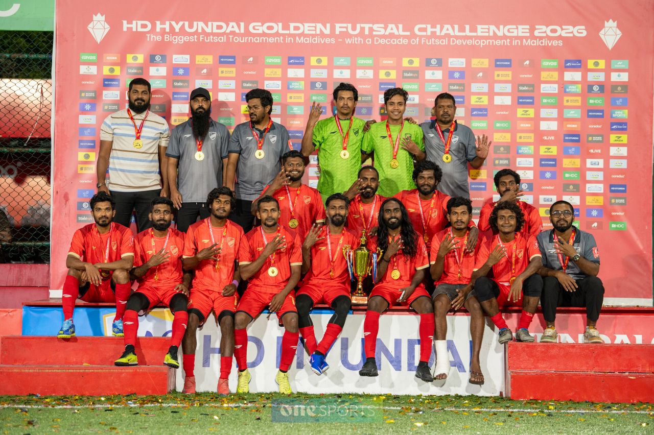 ވަން ފޮޓޯ: ގޯލްޑަން ފުޓްސަލް ޗެލެންޖްގެ ޒޯން ޗެމްޕިއަންތައް ޔަގީންވާން ފެށުން