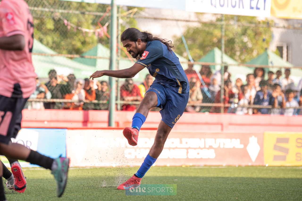 ވަން ފޮޓޯ: ގޯލްޑަން ފުޓްސަލް ޗެލެންޖް 2026ގެ ގަދަ 16ގެ ފުރަތަމަ މެޗުތައް