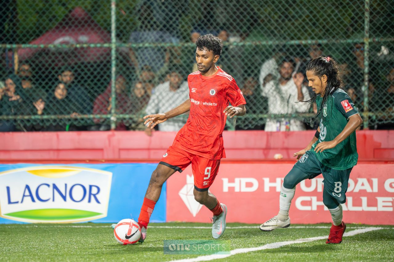 ވަން ފޮޓޯ: ގޯލްޑަން ފުޓްސަލް ޗެލެންޖް 2026ގެ ގަދަ 16 ގެ ކުރިމަތިލުންތައް