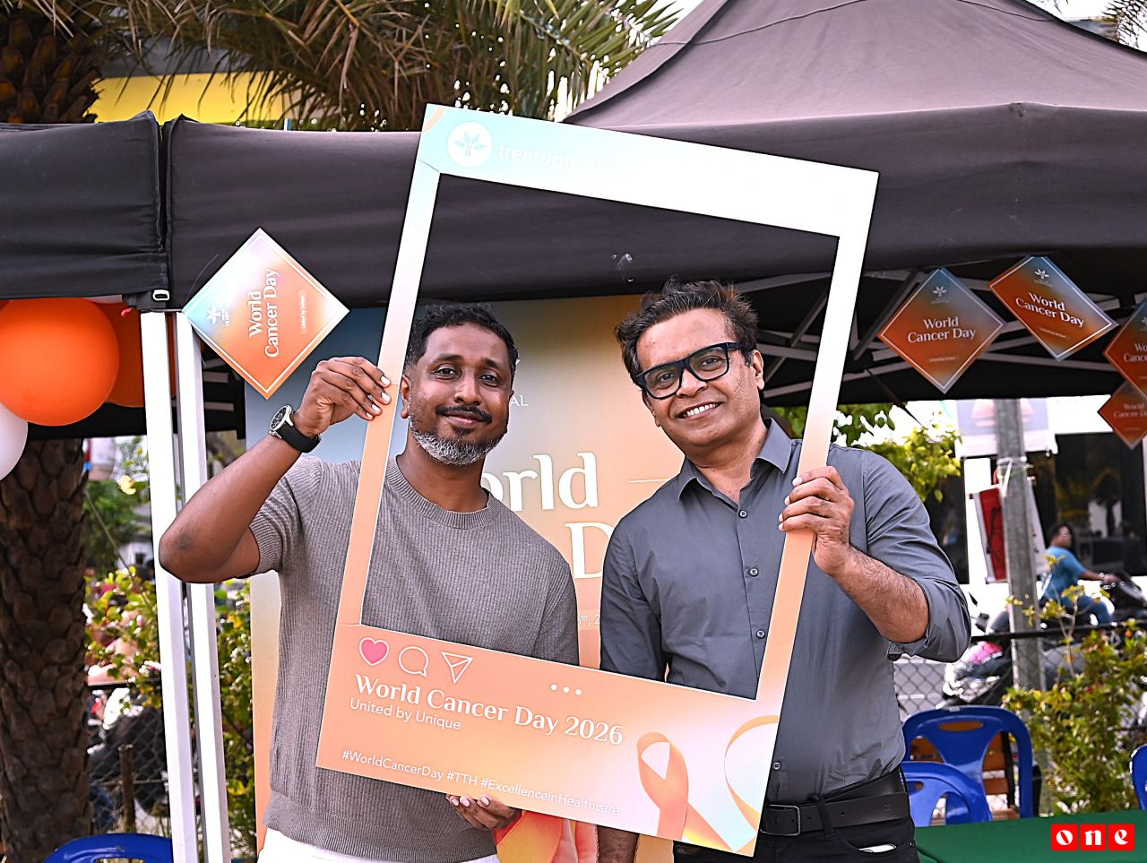 ވަން ފޮޓޯ: ކެންސަރާ މެދު ހޭލުންތެރިކަން އިތުރުކުރުމުގެ ހަރަކާތް 