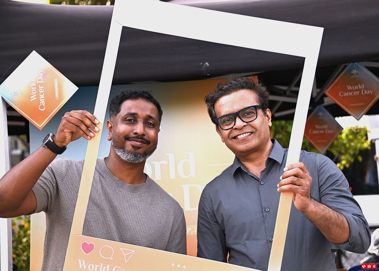 ވަން ފޮޓޯ: ކެންސަރާ މެދު ހޭލުންތެރިކަން އިތުރުކުރުމުގެ ހަރަކާތް 