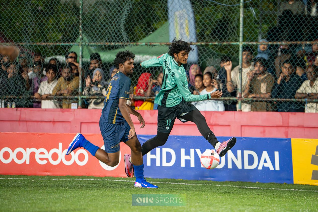 ވަން ފޮޓޯ: ގޯލްޑަން ފުޓްސަލް ޗެލެންޖް 2026 ގެ ކުއާޓާ ފައިނަލްތައް 