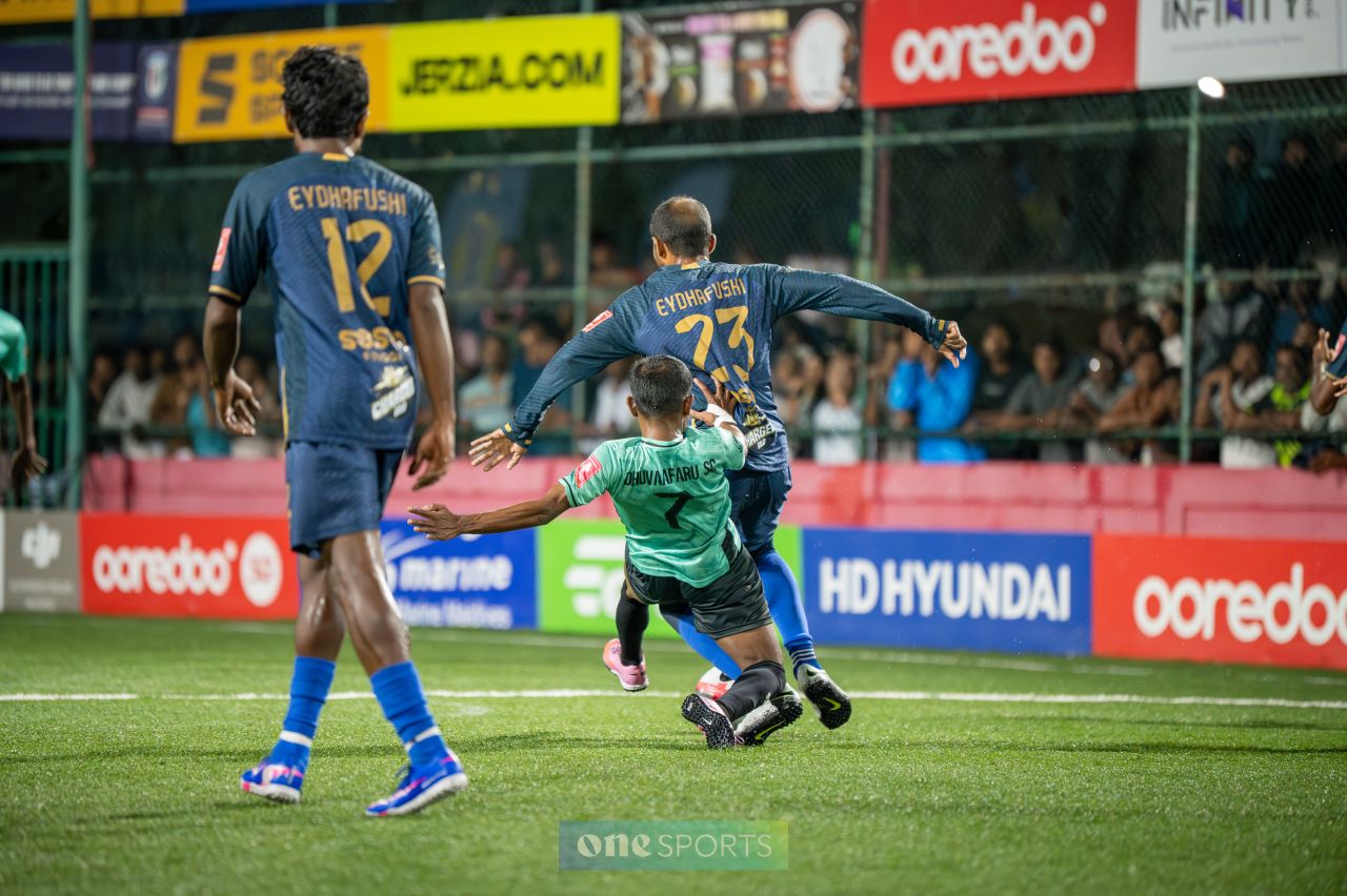 ވަން ފޮޓޯ: ގޯލްޑަން ފުޓްސަލް ޗެލެންޖް 2026 ގެ ކުއާޓާ ފައިނަލްތައް 
