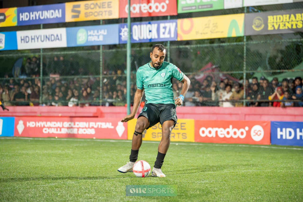 ވަން ފޮޓޯ: ގޯލްޑަން ފުޓްސަލް ޗެލެންޖް 2026 ގެ ކުއާޓާ ފައިނަލްތައް 