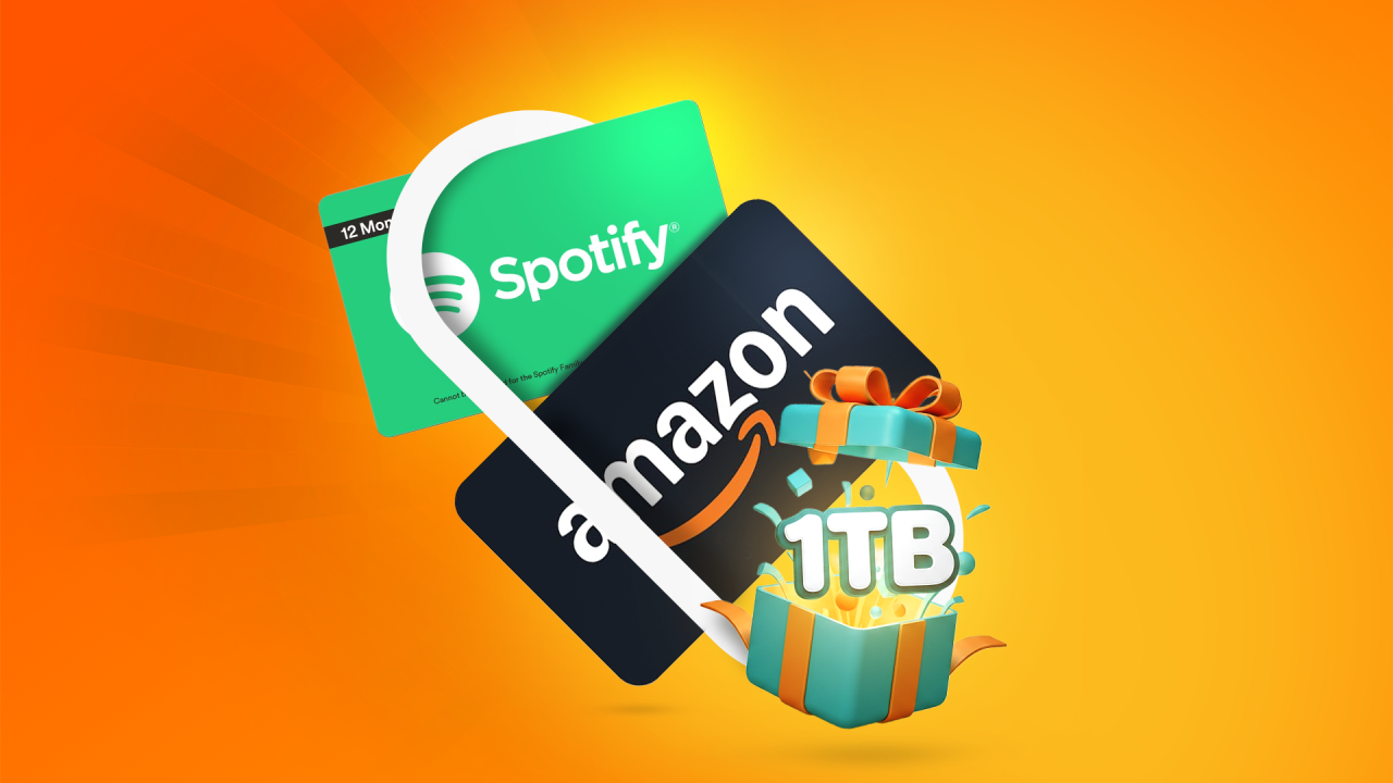 Dhiraagu reload kohgen konme dhuvahaku 1GB data, Spotify adhi Amazon ge gift card hoadhumuge furusathu